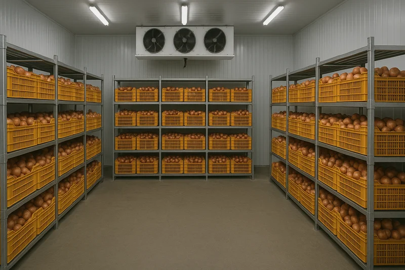 نگهداری پیاز در سردخانه صنعتی