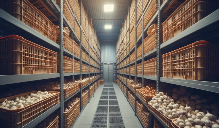 راهنمای نگهداری سیر و پیاز در سردخانه